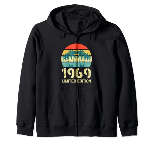 Consigue ahora Promoción Camisetas vintage cumpleaños 1969 para mujer divertidas camisetas cumpleaños 1969 Sudadera con Capucha Top Precio 2024 | regaloscumple.com