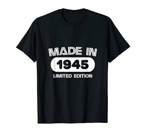 Comprar Cumpleaños BlackFriday 1945 para hombres y mujeres Camiseta Rebajas 2025 | regaloscumple.com