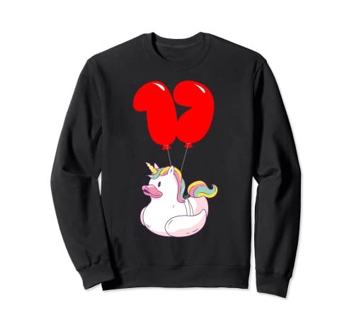 Comprar Patito Navidad unicornio - 17 Cumpleaños - Fiesta De Globos Sudadera Ofertas 2025 | regaloscumple.com