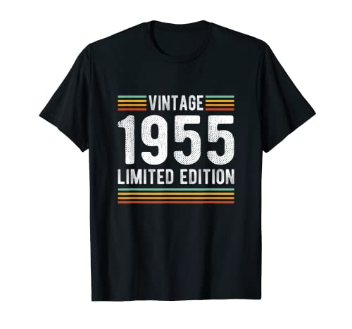 Consigue ahora Vintage 1955 Edición Limitada 67 Regalos Años Cumpleaños 67 Camiseta Top Precio 2025 | regaloscumple.com