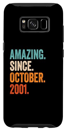 Consigue ahora Carcasa para Galaxy S8 Amazing Since October 2001 años 23 Ideas para regalar aniversario cumpleaños Rebajas 2024 | regaloscumple.com