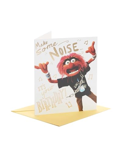 Consigue ahora UK Greetings Tarjeta cumpleaños divertida – Tarjeta cumpleaños los Muppets – Tarjeta BlackFriday cumpleaños para él – Tarjeta cumpleaños humorística – Diseño divertido animales los Muppets Ofertas 2024 | regaloscumple.com