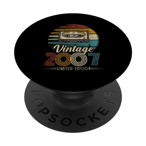 Consigue ahora 2007 Vintage Cumpleaños Cumpleaños Retro Edición Limitada Hombres Mujer PopSockets PopGrip Intercambiable Ofertas 2024 | regaloscumple.com