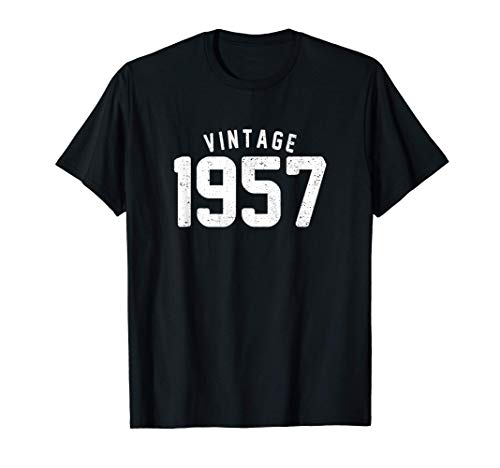 Comprar 1957 Birthday Gift Promoción Cool Vintage 64th Birthday Gifts 1957 Camiseta Top Precio 2025 | regaloscumple.com