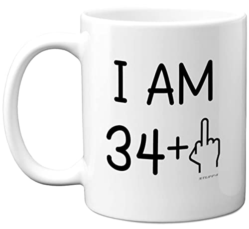 Consigue ahora Stuff4 - Catálogo Regalo cumpleaños 35 mujeres hombres taza grosera novedad dedo medio regalos divertidos regalo perfecto cumpleaños tazas divertidas treinta cinco años tcumpleaños tazas café cerámica Top Precio 2024 | regaloscumple.com