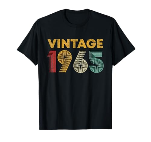 Comprar Vintage Ideas para regalar 1965 59 Cumpleaños Regalo 59 Años Hombre Mujer Camiseta Top Precio 2024 | regaloscumple.com