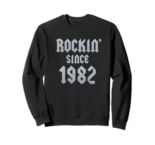 Consigue ahora 42 cumpleaños Rockin' Regalos Since 1982 42 Year Old Birthday Sudadera Ofertas 2024 | regaloscumple.com