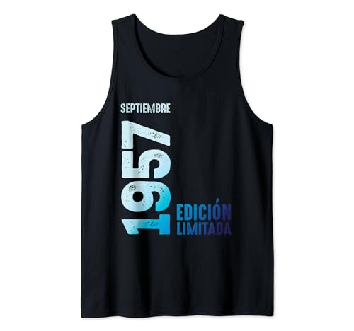 Consigue ahora Edición Limitada Septiembre Cumpleaños 1957 Retro 1957 Año 1957 Vintage Camiseta sin Mangas Ofertas 2024 | regaloscumple.com