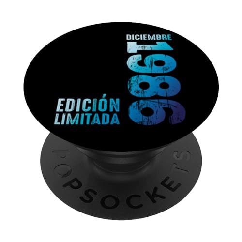 Consigue ahora Edición limitada Diciembre 1986 Retro Regalos 1986 Vintage 1986 PopSockets PopGrip Intercambiable Top Precio 2025 | regaloscumple.com
