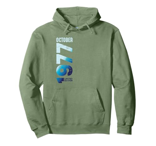 Comprar Edición Limitada Octubre 1977 Cumpleaños Promoción 1977 Sudadera con Capucha Rebajas 2024 | regaloscumple.com