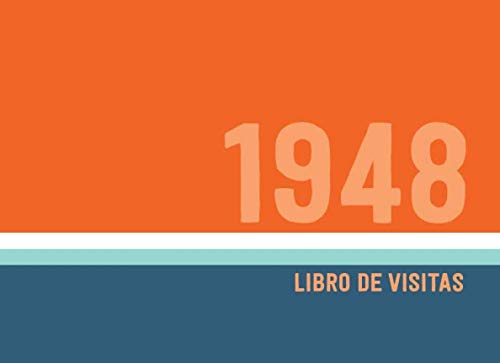 Comprar 1948 Libros Visitas: Libro visitas para fiestas cumpleaños estilo retro para que la familia y los amigos inserten Ideas para regalar saludos y mensajes | 100 páginas Ofertas 2024 | regaloscumple.com