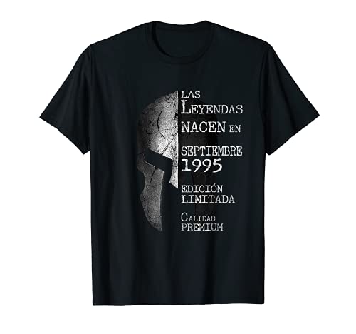 Comprar 26 años Cumpleaños Promoción Las Leyendas nacen en Septiembre 1995 Camiseta Top Precio 2025 | regaloscumple.com