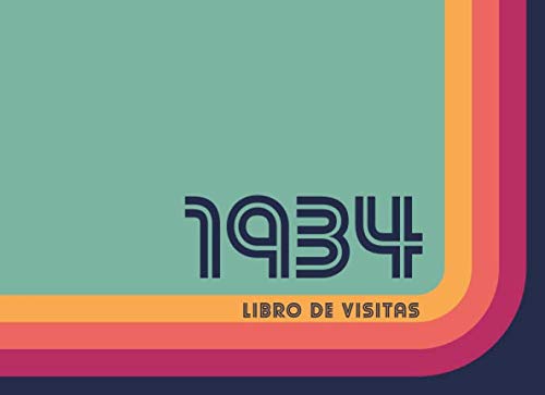Consigue ahora 1934 Libros Visitas: Libro visitas para fiestas cumpleaños estilo retro para que la BlackFriday familia y los amigos inserten saludos y mensajes | 100 páginas | Vol 2 Rebajas 2024 | regaloscumple.com