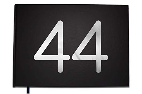 Comprar UTTSCHEID Libro visitas 44 años – Catálogo Cumpleaños Boda Retiro – Letras cromadas – 100 páginas Negro Carbono Rebajas 2024 | regaloscumple.com