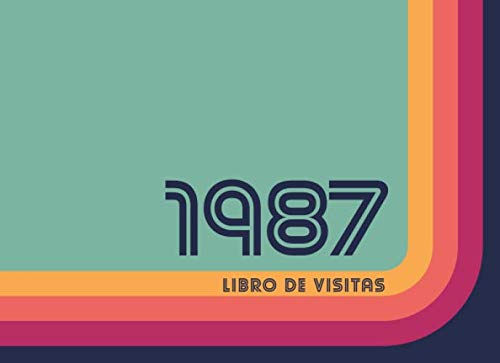 Comprar 1987 Libros Visitas: Libro visitas para fiestas cumpleaños estilo retro para Navidad que la familia y los amigos inserten saludos y mensajes | 100 páginas | Vol 2 Top Precio 2023 | regaloscumple.com