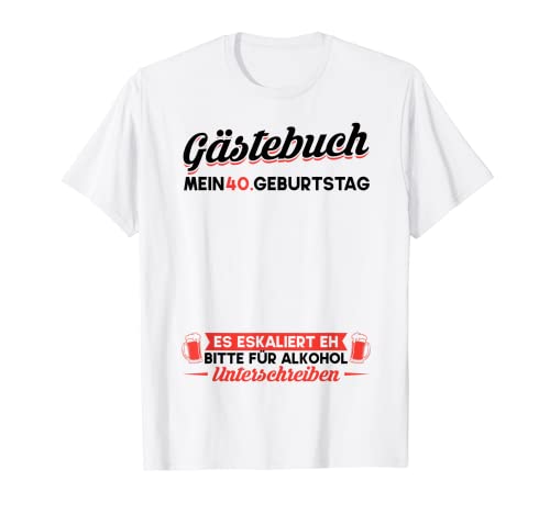 Oferta Libro 40 hombre 40 40 Camiseta