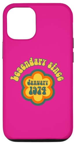 Consigue ahora Carcasa para iPhone 14 Ideas para regalar Nacido en enero 1974 Cumpleaños Legendario desde 1974 Rebajas 2024 | regaloscumple.com