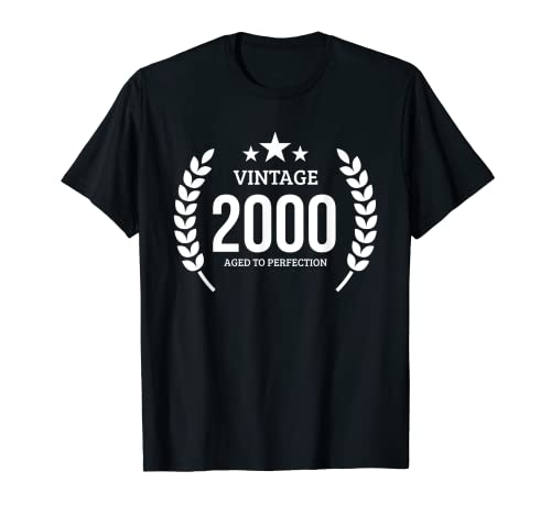 Consigue ahora 22 años cumpleaños 22nd Navidad Bday Presente 2000 regalos cumpleaños Camiseta Top Precio 2024 | regaloscumple.com