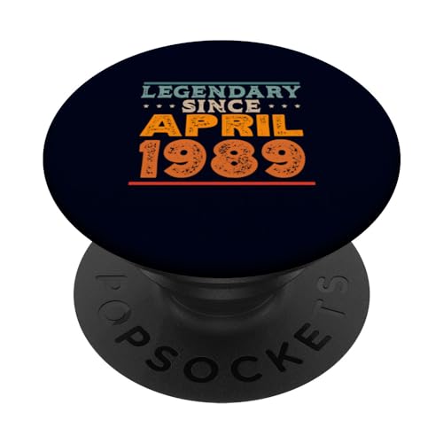 Consigue ahora Legendary desde abril Promoción 1989 impresionante fiesta cumpleaños retro PopSockets PopGrip Intercambiable Ofertas 2024 | regaloscumple.com