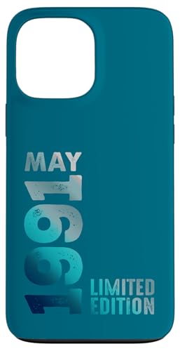 Comprar Edición Limitada Mayo 1991 Cumpleaños Carcasa para iPhone 13 Pro Max Navidad Rebajas 2025 | regaloscumple.com