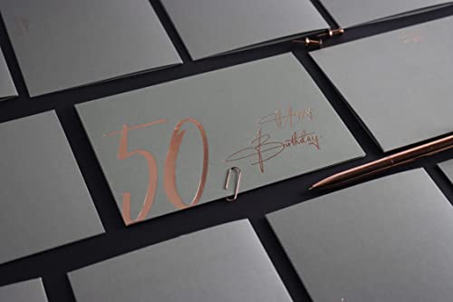 Comprar ahora JoliCoon Tarjeta 50 cumpleaños - Happy Birthday 50 - Tarjeta