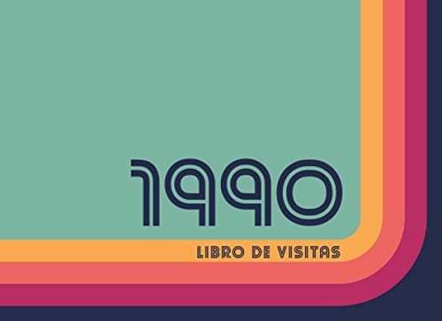 Consigue ahora 1990 Libros Visitas: Libro visitas para fiestas cumpleaños estilo retro para que la familia y los amigos inserten saludos y mensajes | Cumpleaños 100 páginas | Vol 2 Rebajas 2024 | regaloscumple.com