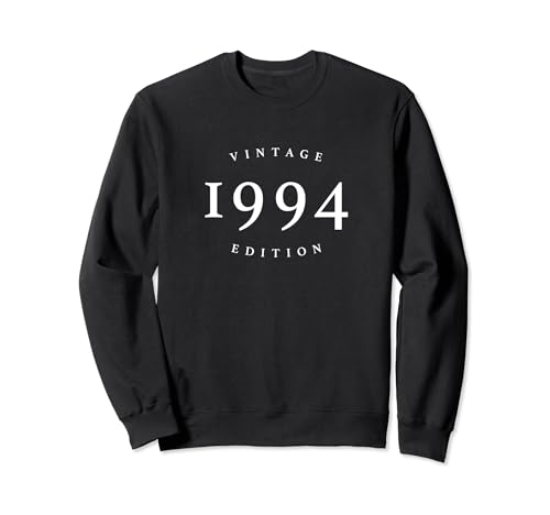 Comprar Edición Catálogo Vintage 1994 - Año nacimiento cumpleaños o aniversario Sudadera Top Precio 2024 | regaloscumple.com