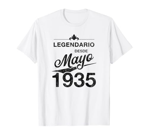 Consigue ahora 90 Cumpleaños cumpleaños Nacido en Mayo 1935 Vintage 90 años Camiseta Rebajas 2025 | regaloscumple.com