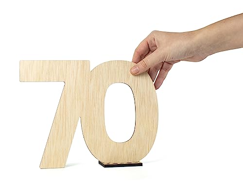 Mejores precios CONTRAXT felicitacion cumpleaños. detalles original mujer 70 feliz Padre 70 hombre mama papa (70)
