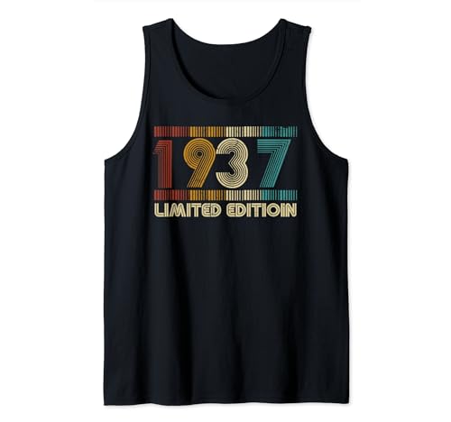 Oferta 1937 Cumpleaños Edición Hombres Camiseta Mangas