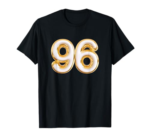 Comprar 96 años Cumpleaños Catálogo número noventa y seis 96.º cumpleaños Camiseta Ofertas 2025 | regaloscumple.com