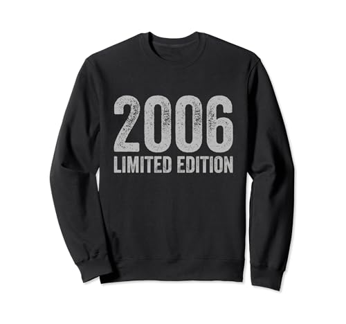 Consigue ahora Cumpleaños Ideas para regalar 2006 Sudadera Rebajas 2024 | regaloscumple.com