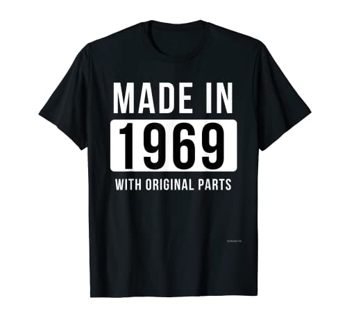 Consigue ahora Camiseta Ideas para regalar cumpleaños 1969 Born In 1969 Made In 1969 Tee Camiseta Ofertas 2024 | regaloscumple.com