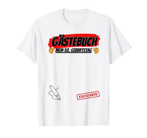 Oferta Libro 52 52 divertido Camiseta