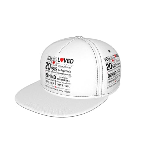 Comprar Gorra De Béisbol 20 Cumpleaños 20 Años De Edad Cumpleaños Navidad Gorra De Táctico Casual Visera Sombreros para Senderismo Playa Exterior 55-59cm Top Precio 2025 | regaloscumple.com