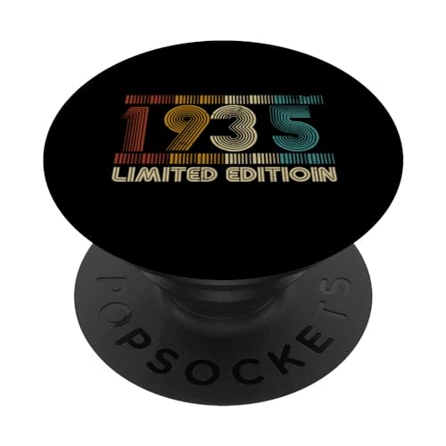 Comprar 1935 Vintage Cumpleaños Retro Edición Limitada Hombres Regalos Mujer PopSockets PopGrip Intercambiable Rebajas 2024 | regaloscumple.com