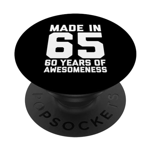 Comprar 60 cumpleaños Cumpleaños para hombres mujeres hijo hija edad 60 años PopSockets PopGrip Adhesivo Top Precio 2025 | regaloscumple.com