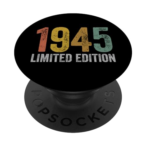 Consigue ahora Cumpleaños 1945 PopSockets PopGrip Ideas para regalar Intercambiable Ofertas 2024 | regaloscumple.com