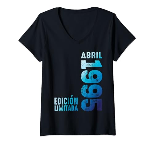 Comprar Edición limitada Catálogo Abril 1995 Retro 1995 Vintage 1995 Camiseta Cuello V Top Precio 2024 | regaloscumple.com