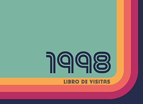 Comprar 1998 Libros Promoción Visitas: Libro visitas para fiestas cumpleaños estilo retro para que la familia y los amigos inserten saludos y mensajes | 100 páginas | Vol 2 Rebajas 2024 | regaloscumple.com