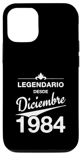 Comprar Carcasa para iPhone 12/12 Pro 40 cumpleaños Nacido en Diciembre 1984 Navidad Vintage 40 años Ofertas 2024 | regaloscumple.com