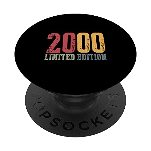 Comprar 2000 Edición Limitada Cumpleaños Vintage Promoción Limited Edition PopSockets PopGrip Intercambiable Ofertas 2025 | regaloscumple.com