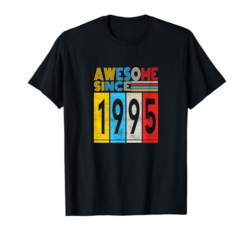 Comprar Awesome BlackFriday Since 1995 - Decoración para hombre y mujer diseño retro Camiseta Top Precio 2024 | regaloscumple.com