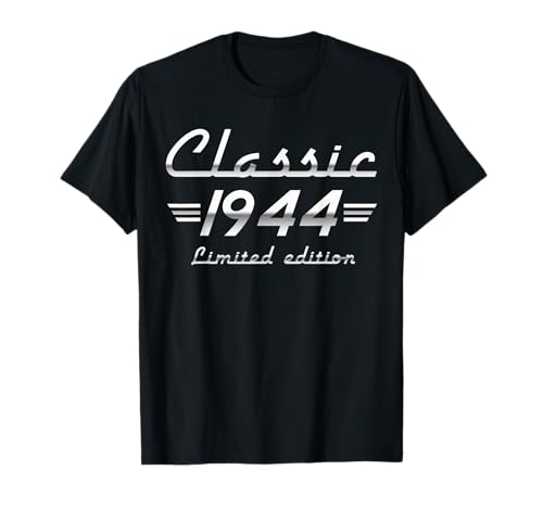 Consigue ahora 81 Cumpleaños 81 Años Ideas para regalar Hombre Mujer Vintage 1944 Regalo Camiseta Rebajas 2025 | regaloscumple.com