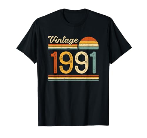 Comprar Cumpleaños BlackFriday 1991 Regalo Vintage Mujer Hombre 1991 Camiseta Rebajas 2024 | regaloscumple.com