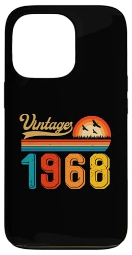Comprar Regalo cumpleaños número 57 57 años Cumpleaños hombres y mujeres retro vintage 1968 Carcasa para iPhone 13 Pro Top Precio 2025 | regaloscumple.com