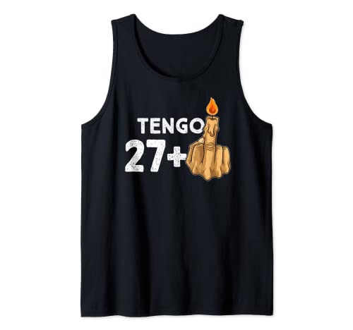 Consigue ahora 27+1 Dedo Medio Navidad Vela De Cumpleaños Para El 28º Cumpleaños Camiseta sin Mangas Rebajas 2025 | regaloscumple.com