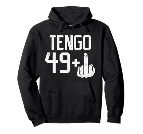 Comprar 49 + Ideas para regalar Dedo Medio Fiesta Humor 50 anos Cumpleanos Regalo Sudadera con Capucha Rebajas 2024 | regaloscumple.com