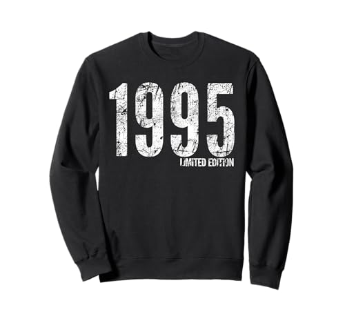 Comprar 1995 Edición Limitada Clásico Nacido en Regalos 1995 Retro Cumpleaños Sudadera Rebajas 2025 | regaloscumple.com