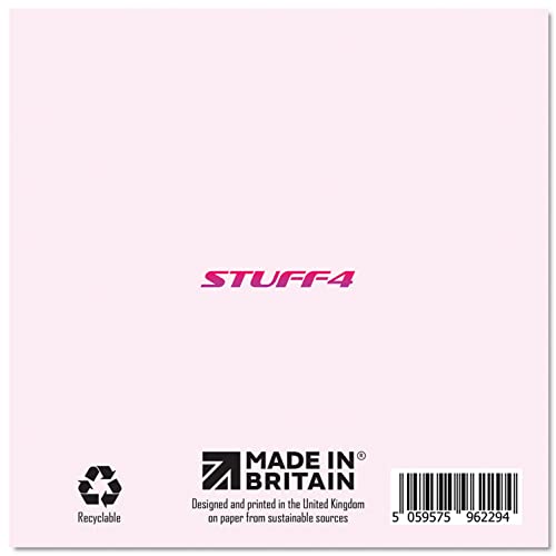 Comprar en Amazon Stuff4 Bonita tarjeta   52 aniversario para esposa  novia  marido  novio  globos   purpurina rosa y morada  tarjetas   felicitación   52 aniversario   la familia  tarjetas   felicitación   52